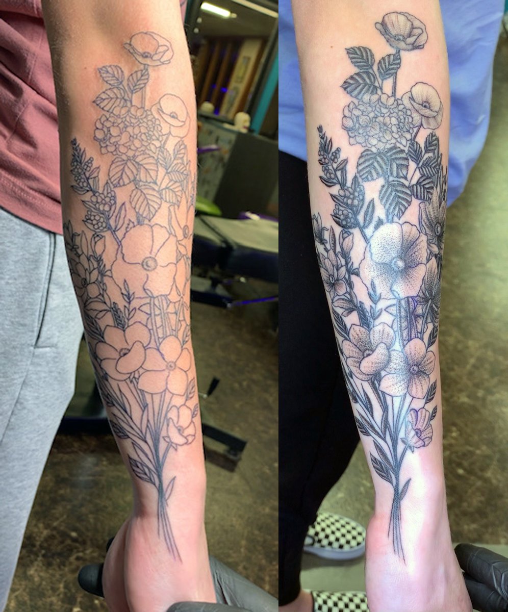 RaysTattoo's tweet photo. Dillon's line work is amazing he takes pride in his work and it shows https://t.co/N20eN0wxSP