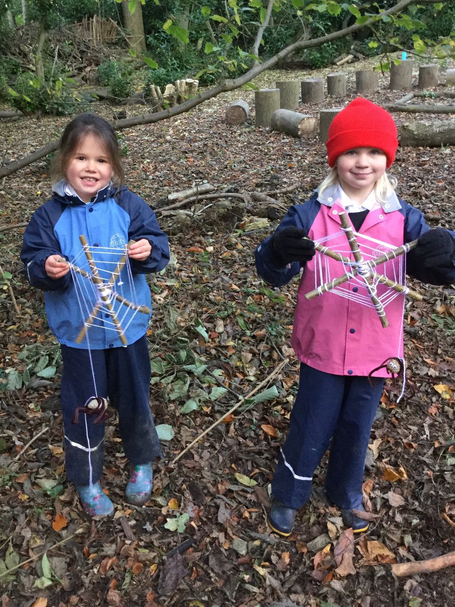 PipersForestSch's tweet image. Spiders were everywhere today when Year 1 @PipersPrePrep were in the forest #pipersoutdoors #pipersforest #forestfun