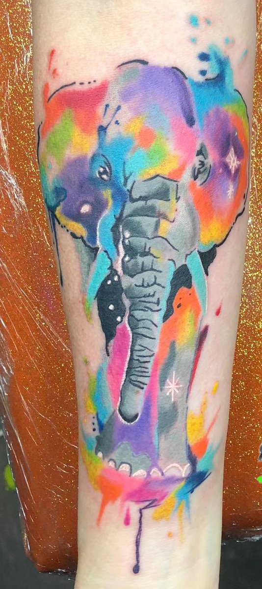 RaysTattoo's tweet photo. Water color one of Rippy's talents and he enjoys doing it. https://t.co/7PqAihY5ER