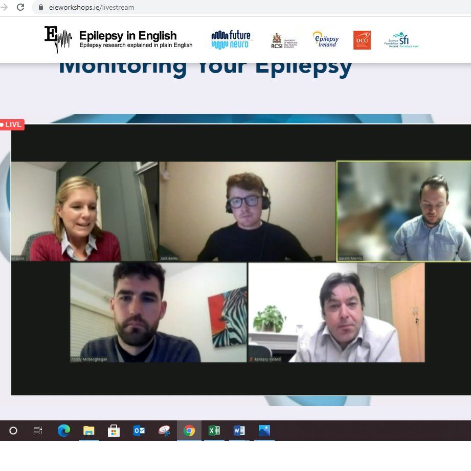 Futureneuro_ie's tweet photo. And now some discussions following our breakout room session. Vital information gained and exchanged. @clairebehan @epilepsyireland @jankszs @GarethMorris5 @VLambertDCU @scienceirel https://t.co/tHovLX5RUt
