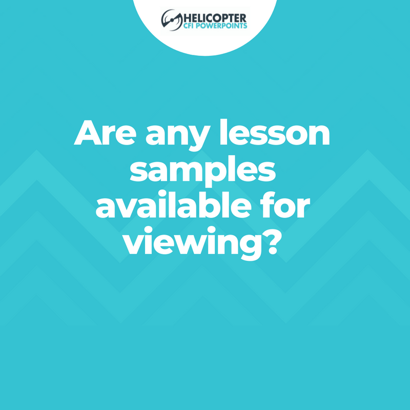 HPowerpoints's tweet image. 🖥 Yes, you can!

Visit our website to download a sample lesson plan: helicoptercfipowerpoints.com 

#HelicopterCFIPowerpoints #Helicopter #CFI #Checkride #DPE #Binder #HelicopterLesson