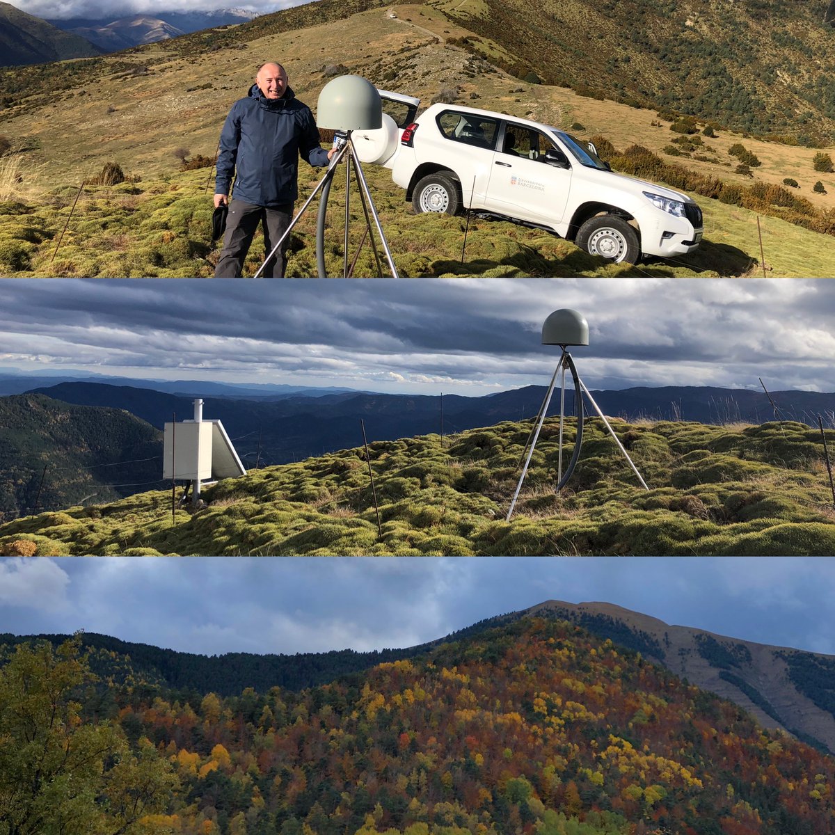 giakhazar's tweet photo. After a 6 year break, the the CGPS station in Asin de Broto, Pyrenees was finally revived today, as part of the NSOURCES project (PID2020-119772RB-I00) funded by @CienciaGob. @geologiaub @risknat_ub @DeptDto https://t.co/vN31liWXwE