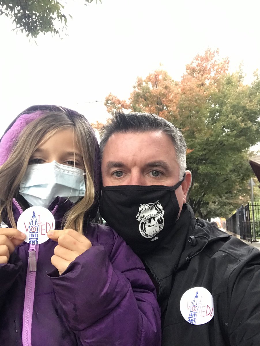 It is just a little rain!  Get out and vote!  Make sure your voice is heard! #civicduty