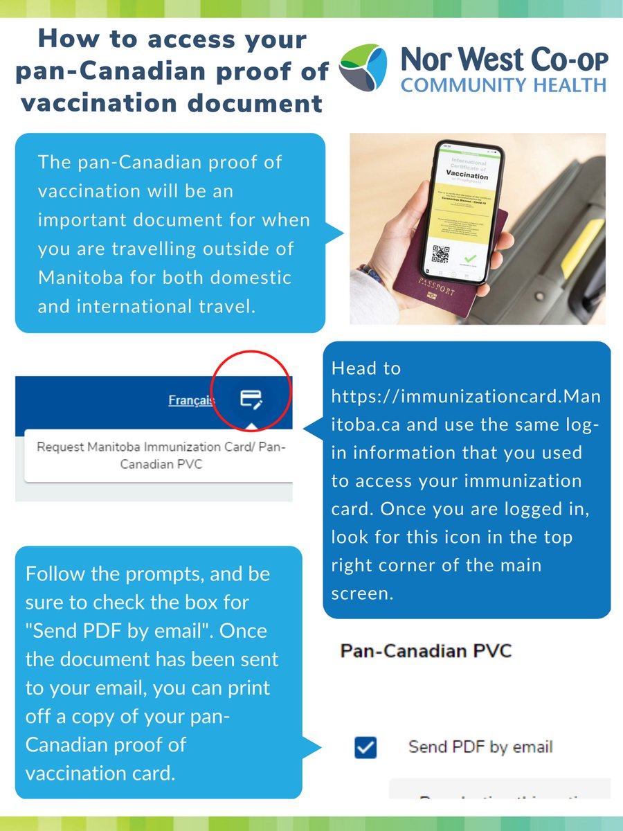 HANSKAI1's tweet photo. We’ve put together some handy tips to access your pan Canadian proof of vaccination. https://t.co/ffvvoIMugF