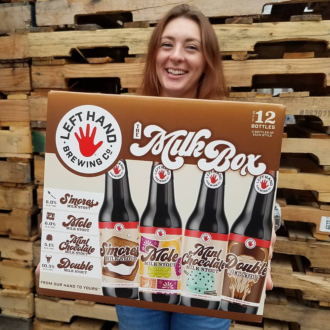 LeftHandBrewing's tweet photo. Life's short. Milk it for all it's worth.
#LeftHandBrewing #FromOurHandToYours #TheMilkBox #MintChocolateMilkStout #MoleMilkStout #SmoresMilkStout #DoubleMilkStout #MilkStout #Stout #CraftBeer #IndieBeer https://t.co/yOxI67TdKf