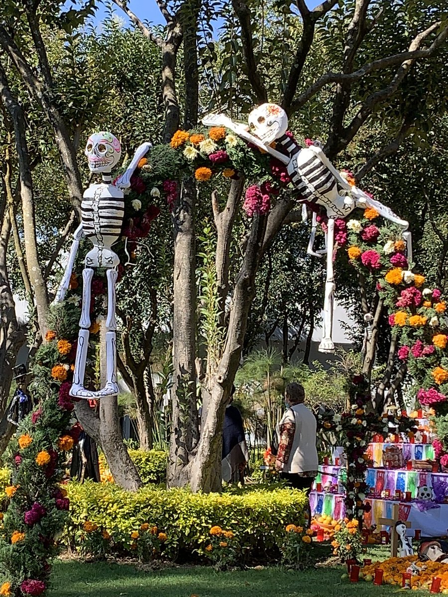 mortedigna's tweet image. Dia dos mortos. No México a homenagem é alegre, colorida, cheia de oferendas e música