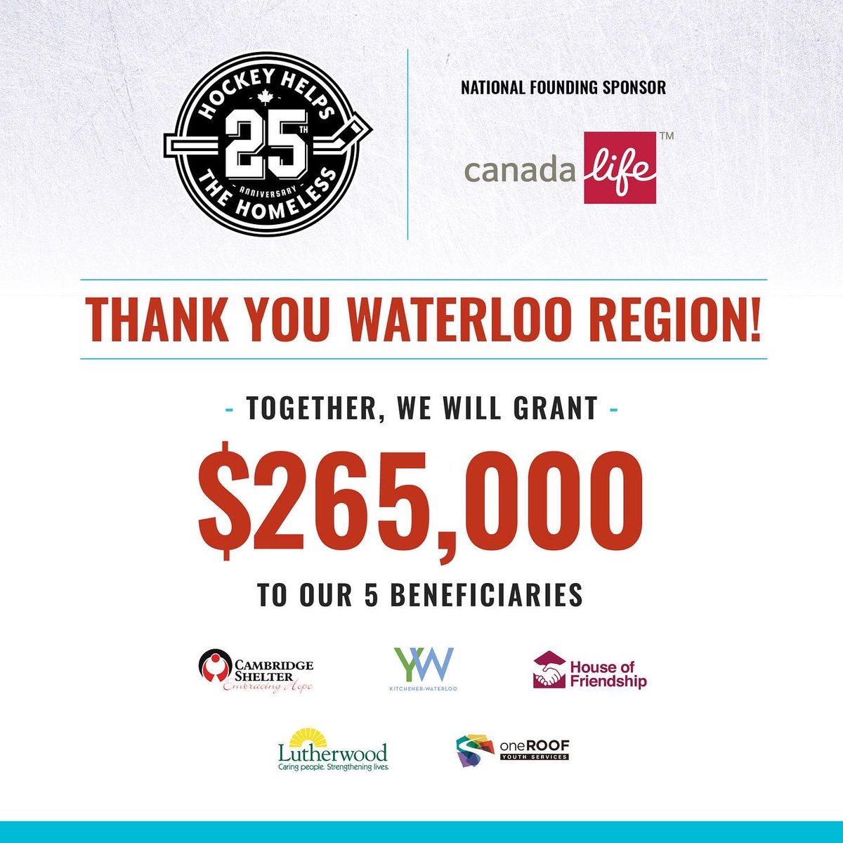 Hockey Helps the Homeless tweet media