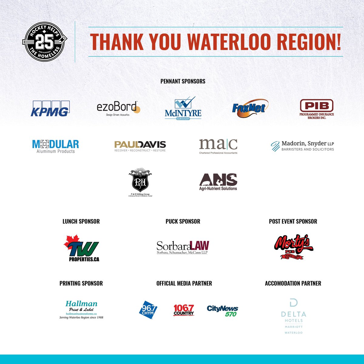 Hockey Helps the Homeless tweet media