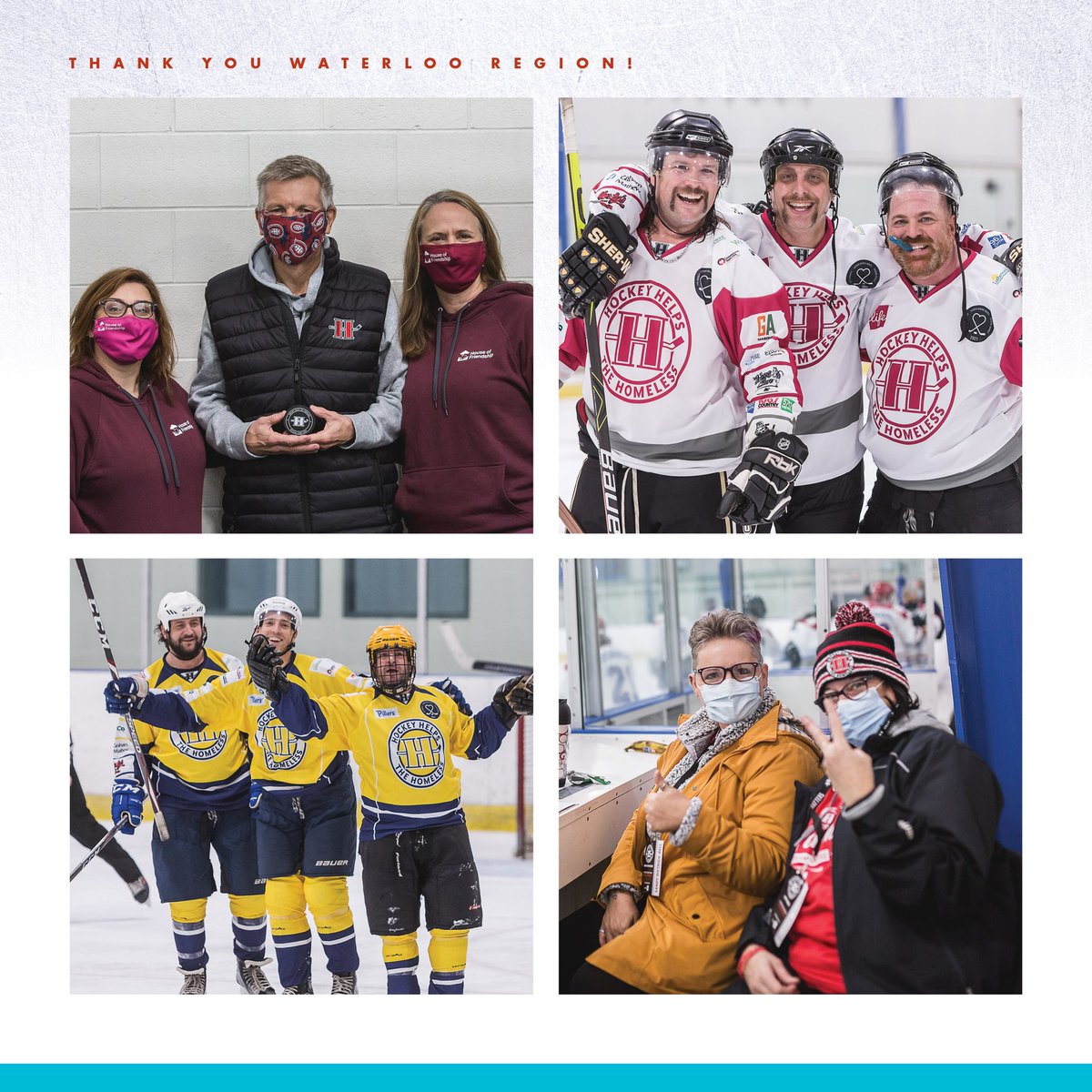On October 29, <a href="/HHTHWR/">HHTH - Waterloo Region</a> returned back to the ice for our 8th Annual HHTH Tournament! Today we are thrilled to announce we will be donating $265,000 to our five Charity Partners. #ThankYou to all of those who played such an important part in the event. #hhthwr #hhth25