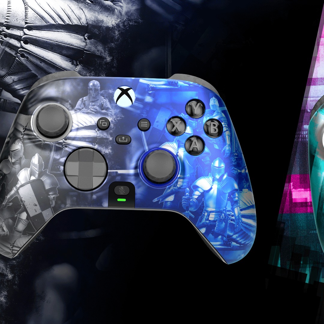 Con este nuevo diseño, te conviertes oficialmente en un caballero Scuf.