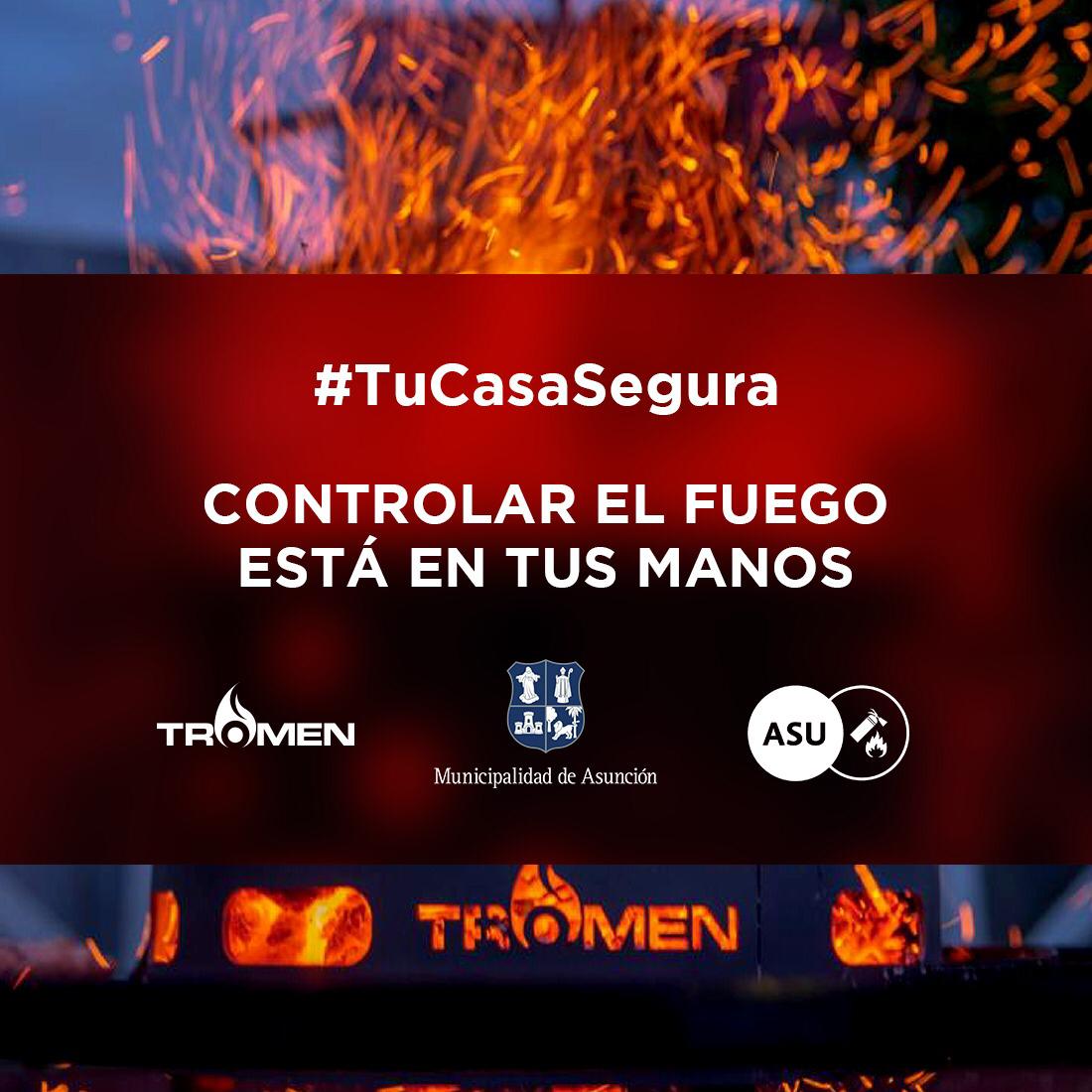 Asu_PCI's tweet photo. No hay nada más importante que invertir en Seguridad, por eso desde @Asu_PCI de @AsuncionMuni
en conjunto con El  team @tromenparaguay  te invitamos a que seas parte de la campaña masiva de seguridad contra incendios en hogares, por falta de información y mal uso de equipos 🔥❌ https://t.co/8a47EGzS9m