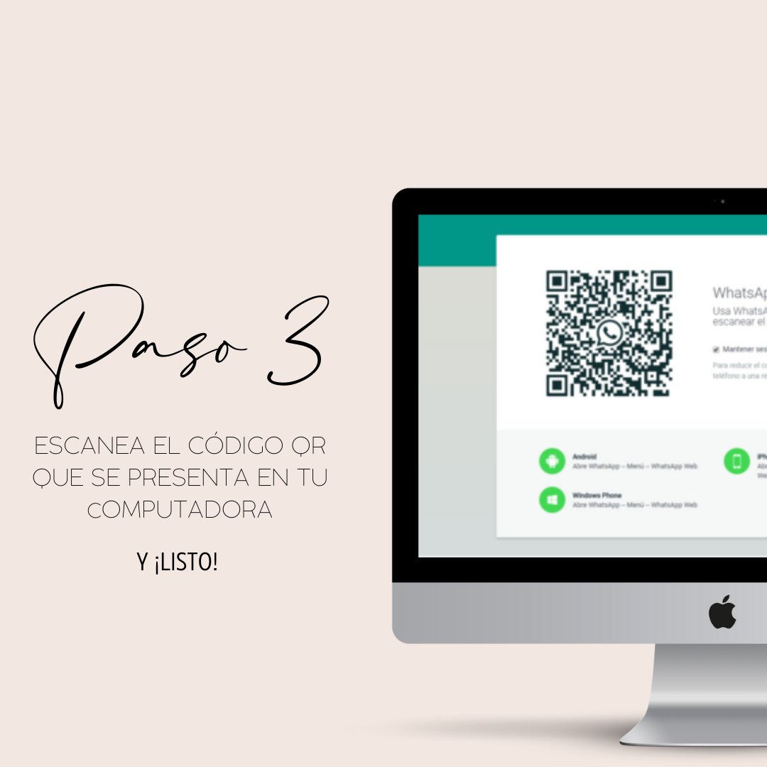 Si necesitas usar WhatsApp desde tu computadora te enseñamos cómo.