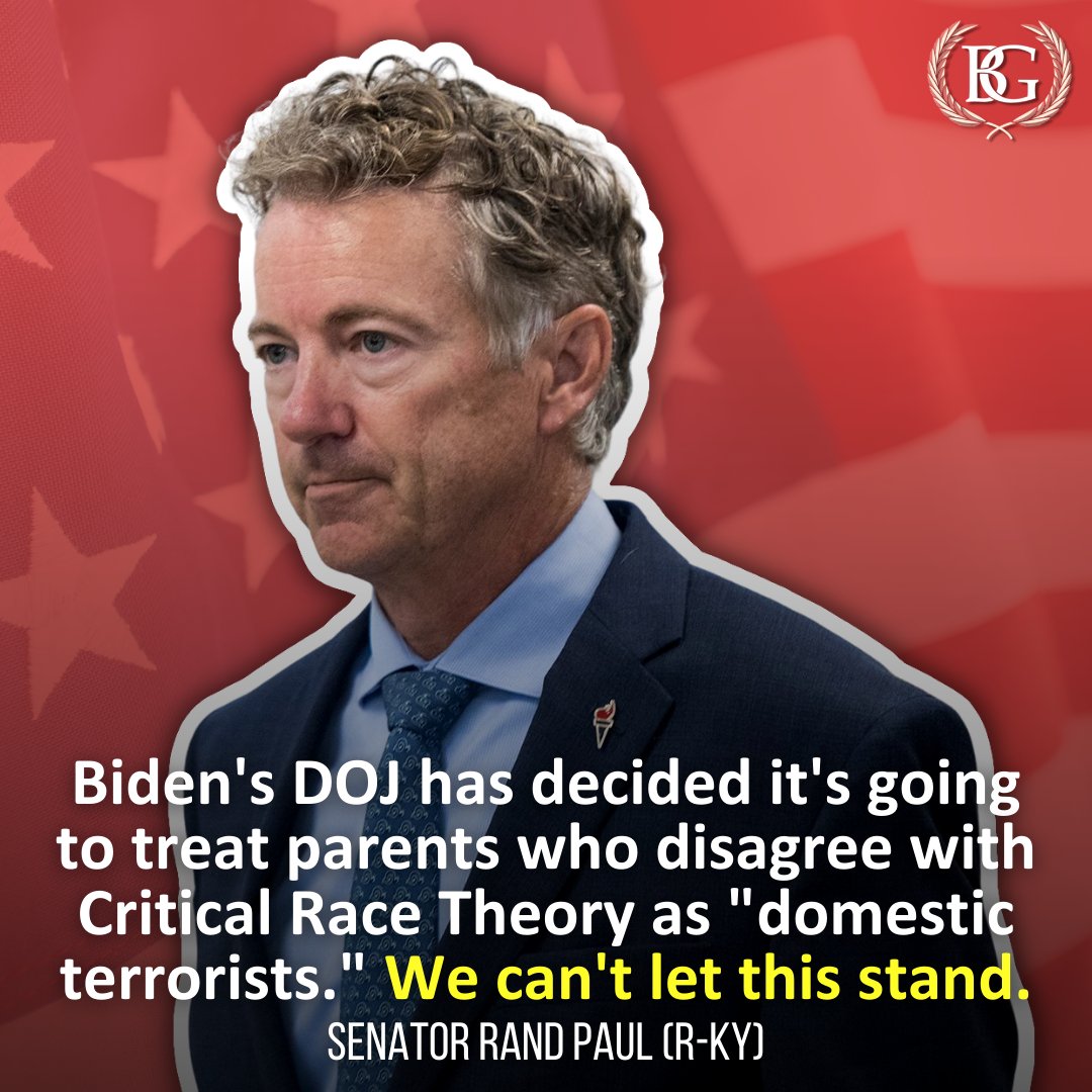 ACTBrigitte's tweet image. Stop AG Merrick Garland from Weaponizing the DOJ Against Parents Opposing CRT!

Take Action 👉 bit.ly/3iGskXz