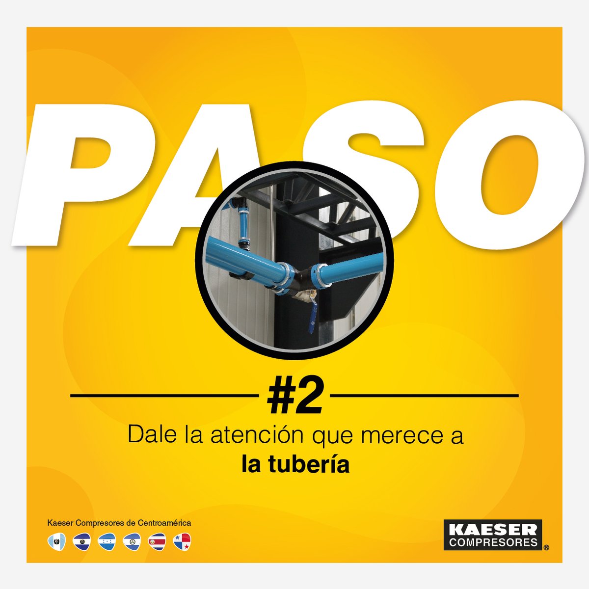 Kaeser_CA's tweet image. Paso 2️⃣ #revisióndefugas #tuberia #smartpipe #requerimientorealdepresión.

Si requieres información, contáctanos vía whatsapp 📞💬 👨‍🔧 bit.ly/3Dgo8FB  y recuerda seguirnos en nuestras redes sociales como @KaeserCentroamérica

#AireComprimido #KaeserCentroamerica