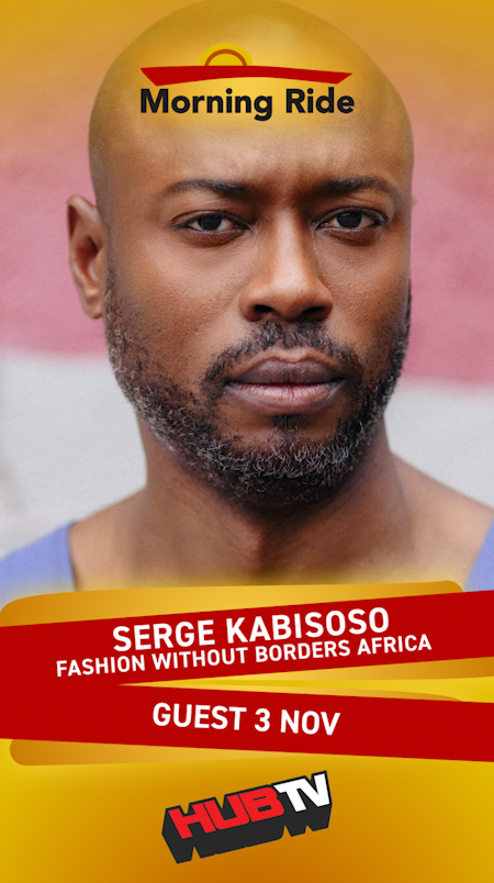 HUBTELEVISION's tweet photo. #HUBTV #MorningRide
@sergemuyamba from Fashion Without Borders Africa FWB on how they have impacted the fashion industry in Botswana. Catch the interview on Wednesday 3 Nov on the TL. https://t.co/TPIDAV6Rvd