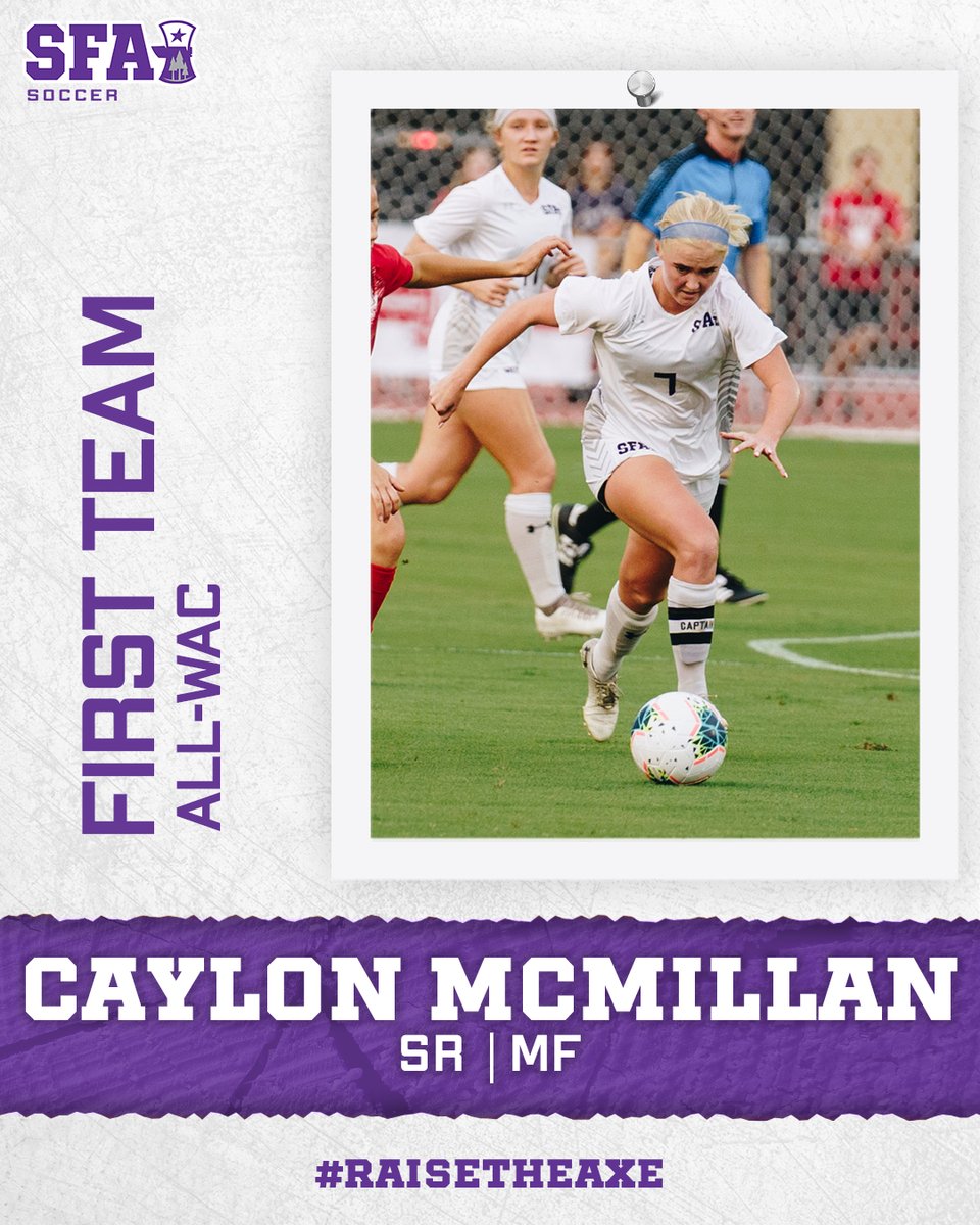 𝗖𝗮𝘆𝗹𝗼𝗻 𝗠𝗰𝗠𝗶𝗹𝗹𝗮𝗻
𝘍𝘪𝘳𝘴𝘵 𝘛𝘦𝘢𝘮 𝘈𝘭𝘭-<a href="/WACsports/">The Western Athletic Conference</a>

#2getherWeRise
#AxeEm
#RaiseTheAxe