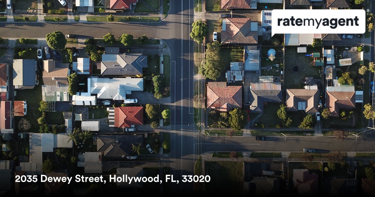MarceDalman's tweet photo. JUST SOLD

📍 2035 Dewey Street, Hollywood, FL, 33020

My latest sale on #ratemyagent
 https://t.co/GgewVUw0WC https://t.co/goW4KedCzT