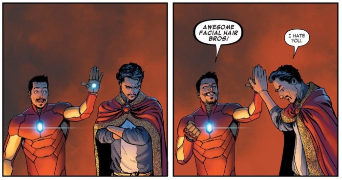 LaCasaDeEL's tweet photo. ¿Por qué Iron Man nunca se ha fiado del todo del Doctor Extraño? https://t.co/QqE0F0Zdag #doctorextrano #ironman #marvel https://t.co/ZzDb33SPRh