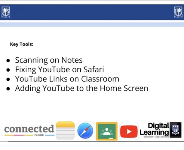 Well done to our School Captains, Hugo &amp; Lucas for producing another outstanding Technology Tuesday starter task which took place today across <a href="/LarbertHigh/">Larbert High School</a> youtu.be/nW9-gaDQd3E