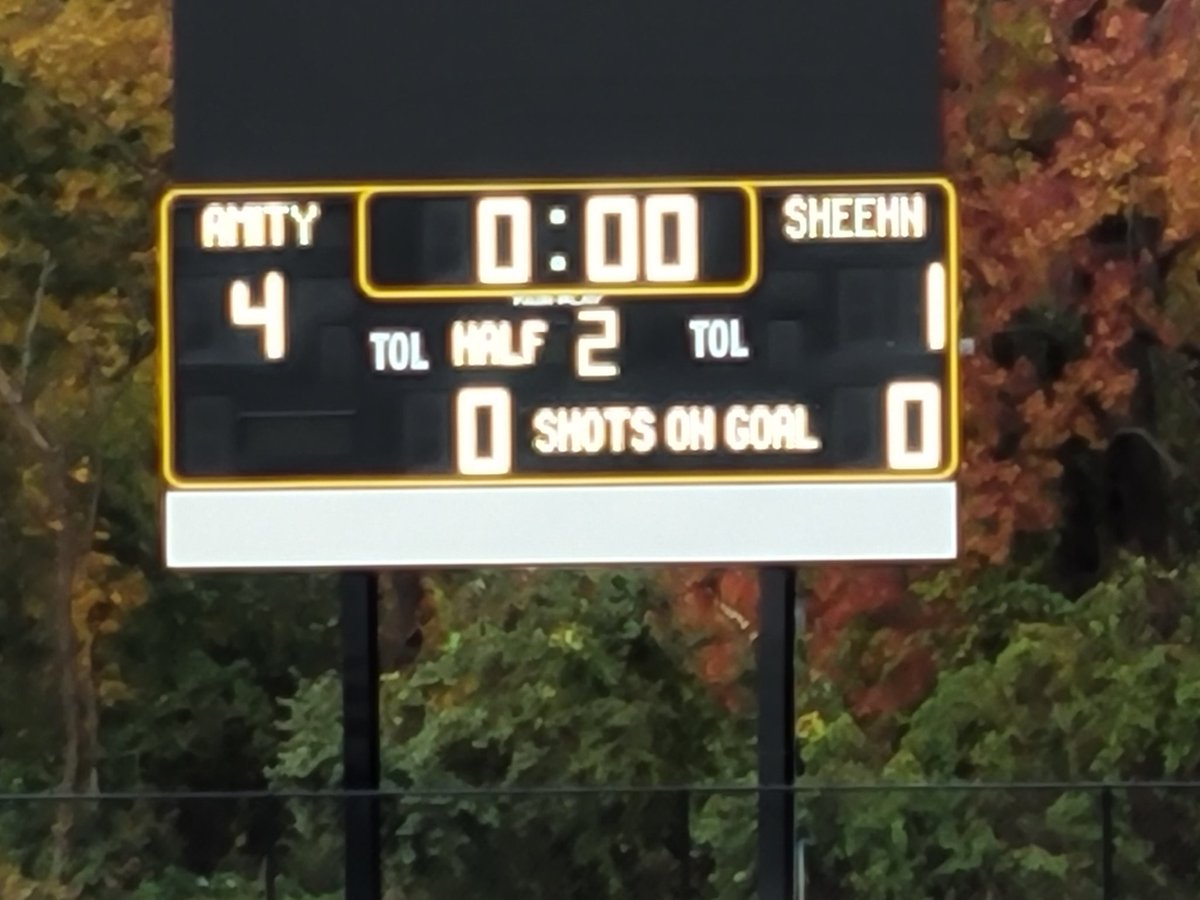 amityathletics's tweet photo. SCC girls soccer semifinal: Amity 4 Sheehan 1. Finals Thursday! @GameTimeCT #ctgsoc @SCCcommissioner https://t.co/tkSVt93H51