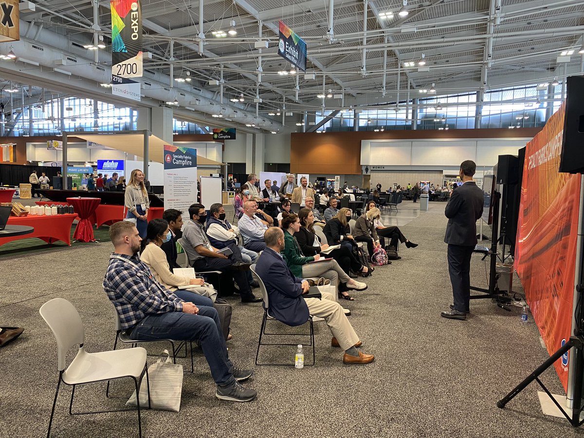 Campfire sessions are happening now on the show floor. Stop by and learn from the experts! #education