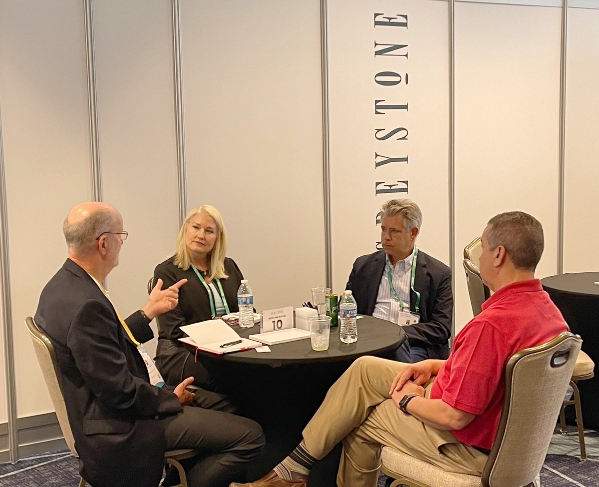 GreystoneCREF's tweet photo. The Greystone team has been busy networking and meeting with clients both old and new at day 2 of @Natl_Inv_Ctr Fall. Are you interested in learning about how Greystone can help you navigate the world of senior housing finance? Click Here: https://t.co/yOCaAFzWLt
#NICFall21 https://t.co/1iM2YSns6v