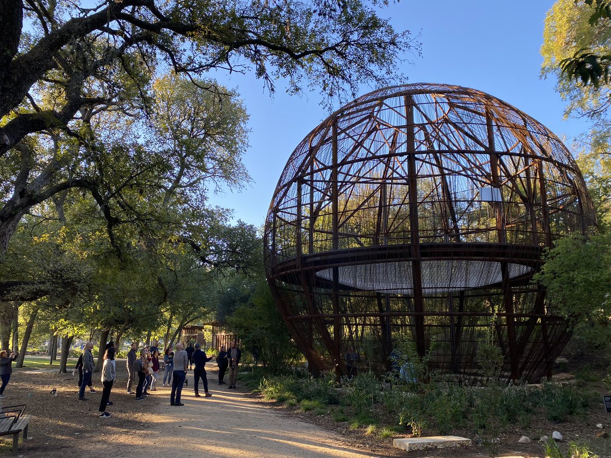 CM_Austin's tweet photo. Thanks to Heath Riddles, CEO of the @PeasePark Conservancy for taking us on a tour of the redesigned Kingsbury Commons for our October event #CMdesign #CMATX https://t.co/uC3B4ebJ1M