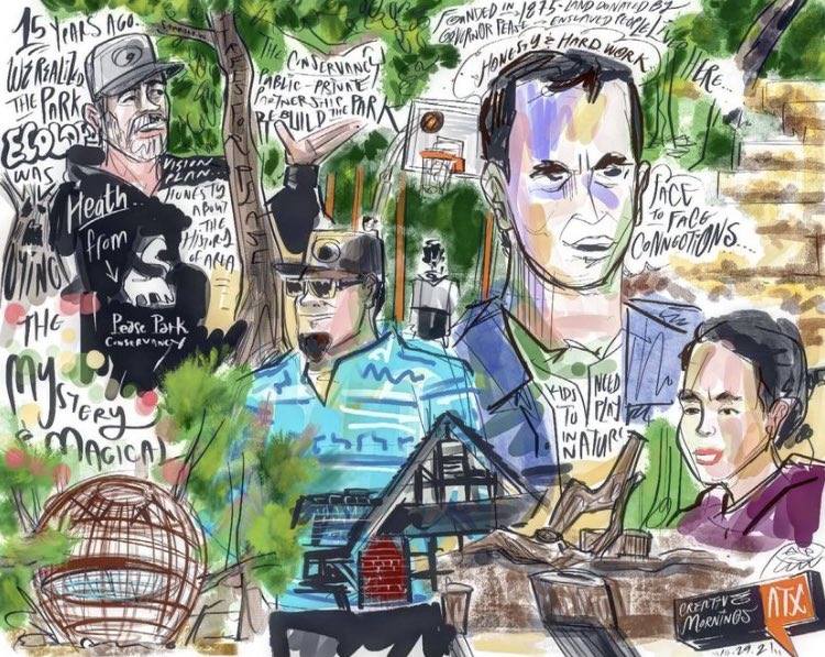 CM_Austin's tweet photo. Loved having our event drawn IN PERSON again by @amirocks Hit him up for live sketching of your work or social functions. #CMdesign #CMATX https://t.co/q1F1bQZeCN