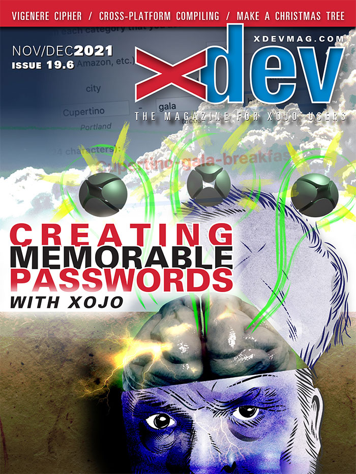 xdevmag's tweet photo. The Nov/Dec #xDevMag is out! Features DynaPDF, creating memorable passwords, cross-platform compilation, Vigenere Cipher, and much more.

https://t.co/0AZ1Bs78N5 https://t.co/hxLHGwHNBd