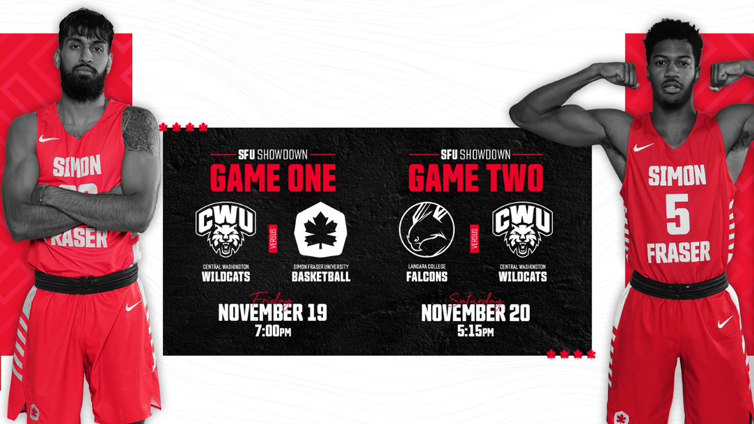 sfu_mbb's tweet photo. GET YOUR TICKETS NOW!

SFU SHOWDOWN 2021 is coming to Burnaby Mountain's West Gym November 19-21! 

GO HERE FOR GAME TIMES &amp; TICKETS: 
https://t.co/E0Rc10eykz

#LetsGo #RepTheLeaf🍁 #sfumbb
#BCHoops #SFUShowdown https://t.co/Sy8FSDfdLf