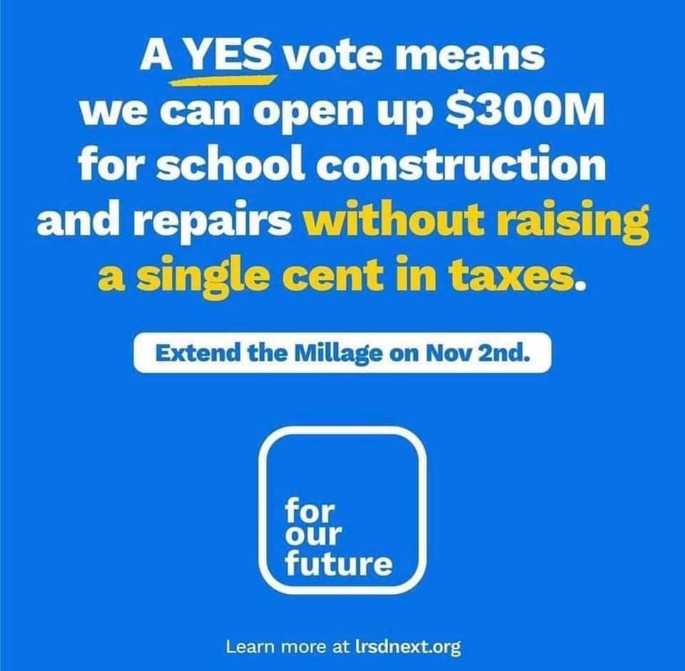 dawnerscott's tweet image. Why I am voting YES for the @lrsd millage—-&amp;gt; its good for our teachers, students &amp;amp; community!