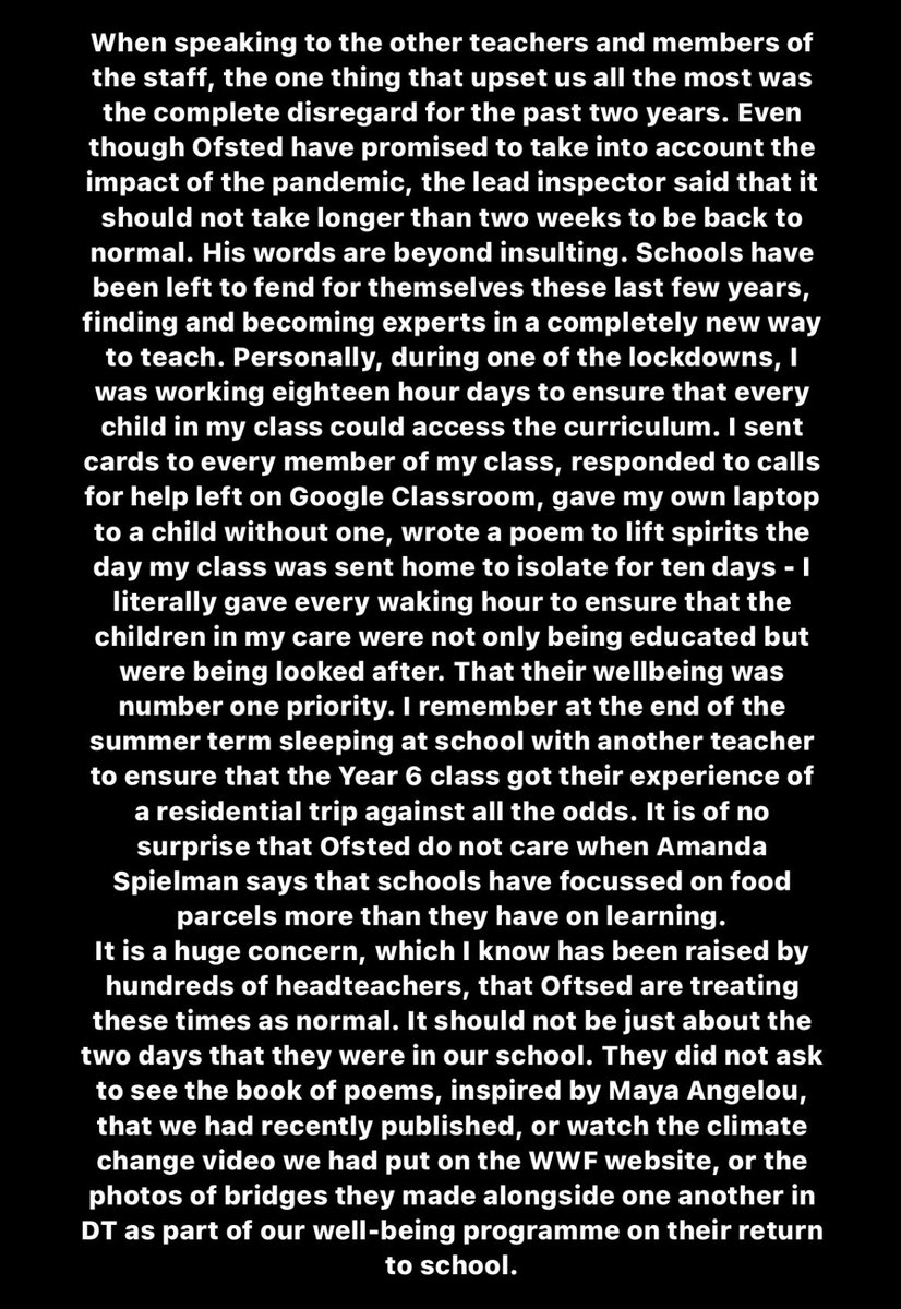 Heartbreaking. Frustrating. Clueless <a href="/Ofstednews/">Ofsted</a>
