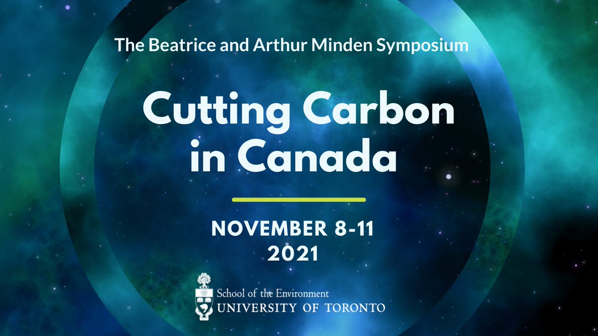 Environmental Student Union (@ensu_uoft) on Twitter photo Join <a href="/UofTenvironment/">U of T Environment</a> from Nov 8-11 for the Beatrice and Arthur Minden Symposium: Cutting Carbon in Canada (3C): a multidisciplinary series of events on science, policy, social justice, and system change. Link in bio to register! Join <a href="/UofTenvironment/">U of T Environment</a> from Nov 8-11 for the Beatrice and Arthur Minden Symposium: Cutting Carbon in Canada (3C): a multidisciplinary series of events on science, policy, social justice, and system change. Link in bio to register!