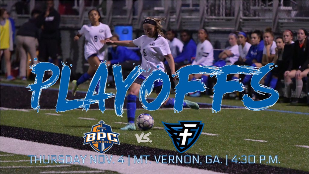 Faulkner Athletics (@faulknerathl) on Twitter photo Run it back!
<a href="/FaulknerWSOC/">Faulkner Women's Soccer</a> heads back to Brewton-Parker for the second time this year to face the Barons for the second straight year in the opening round of the SSAC tournament! Run it back!
<a href="/FaulknerWSOC/">Faulkner Women's Soccer</a> heads back to Brewton-Parker for the second time this year to face the Barons for the second straight year in the opening round of the SSAC tournament!