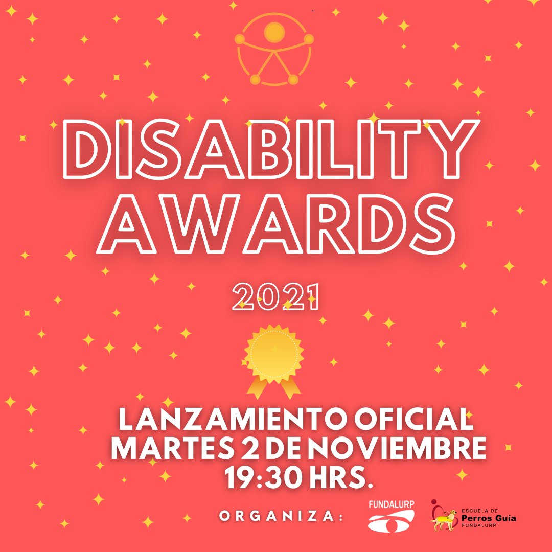 Retinitis_chile's tweet photo. Hoy inauguramos, a las 19:30 hrs, los Disabilty Awards Chile, el 1° premio a la #discapacidad en nuestro país.
Esta instancia busca, a través de votación popular, reconocer a quienes con su trabajo construyen una sociedadas mejor. Conéctate a través de nuestro Facebook Live. https://t.co/0QetdzBM8O