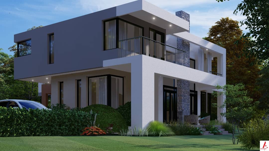 adept_c's tweet photo. "Simplicity carried to an extreme becomes elegance"~John Franklin.
Proposed 4 bedroom mansion @ Karen 
Features: Double volume Sunken lounge,open plan kitchen with a pantry and an adjacent private dining room, family room,library,all bedrooms ensuite. #Visualization https://t.co/ZMT0Xu8SCv