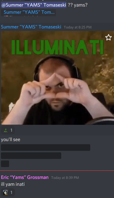 Our Discord may or may not have Yams. Join to find out. discord.com/invite/sop