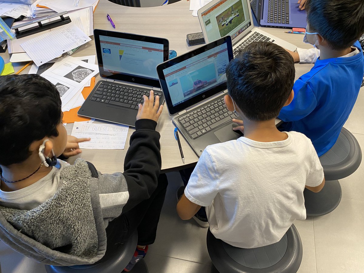 MsBatDLE's tweet photo. They’ve pitched their ideas and are processing feedback from classmates for their first innovation hour project! @fbisdgt @Malala2nd @MYE_Leopards https://t.co/1yuJRnCh8v