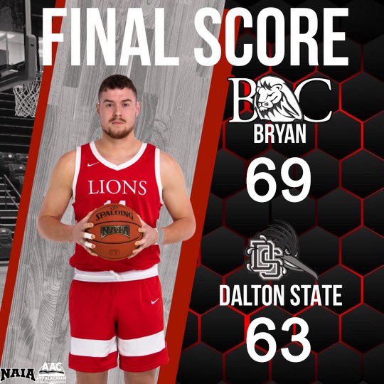 Bryan_MBB's tweet image. Always tough to win on the road! Coming home 2-0! 🦁🏀

@MulaskiNoah - 16 pts, 3 stls
@gene_holmes2 - 14 pts, 6 rebs, 3 asts, 3 stls
@ian_johnson10 - 13 pts, 3 asts, 2 rebs
@warnerjustin21 - 11 pts, 6 rebs, 2 blks
@BsoSmoovee - 10 pts, 7 rebs, 4 asts

#Contend