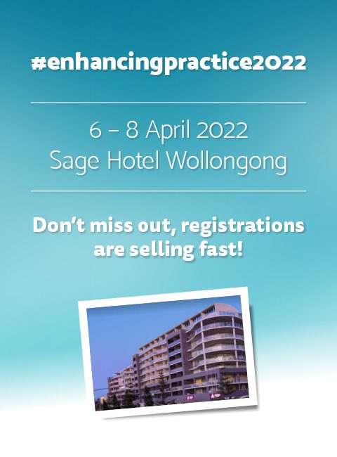 We have exciting news! The #enhancingpractice2022 conference dates have been realeased. To find out more and to register, check out enhancingpractice2020.com.au/ehome/index.ph…     We look forward to seeing you in April 2022 <a href="/EP20Australia/">EP2022</a> <a href="/UoWnursing/">UOW School of Nursing</a> #personcentredpractice