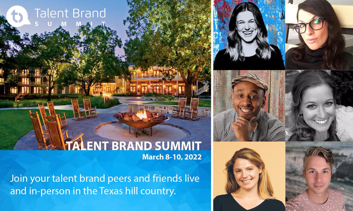 PSA for talent branders (recruitment marketing, employer branding, employee communicating, TA leading) who are ready to see and learn from some real humans.

#TBSummit facilitators are from Squarespace, General Motors, Pinterest, Stripe, and more. talentbrand.org/summit-agenda-…