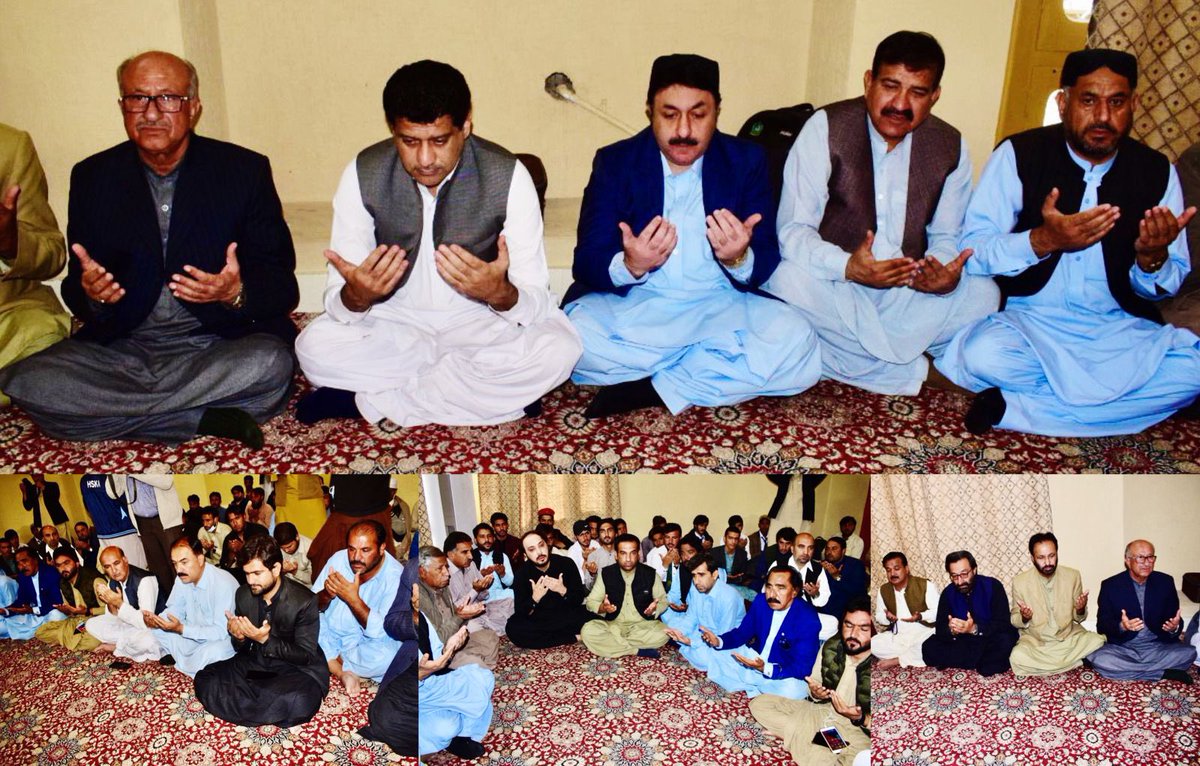 RaufRind's tweet photo. بی اے پی کے مرکزی سیکرٹریٹ میں اسپیکربلوچستان اسمبلی و چیف آرگنائزر بی اے پی میر جان محمد خان جمالی کی صحت یابی کے لئے قرآن خوانی اور خصوصی دعا،بلوچستان عوامی پارٹی کے قائم مقام صدر میرظہوراحمد بلیدی، نائب صدر میرعبدالرؤف رند، ملک خدا بخش لانگو و دیگر رہنماؤں نے شرکت کی۔ https://t.co/xl4B4gfMpS