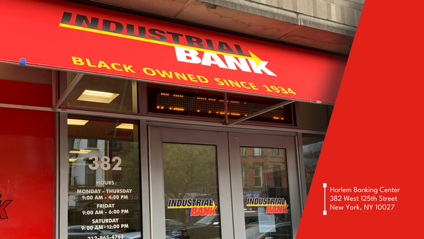 BankIndustrial's tweet photo. We can’t believe how time flies; It’s been only 2 years this month since we acquired this Harlem Branch in New York from City National. Along with the two Newark, New Jersey branches we continue to be excited to serve both communities and look forward to the many years to come! https://t.co/zVdw8FojSH