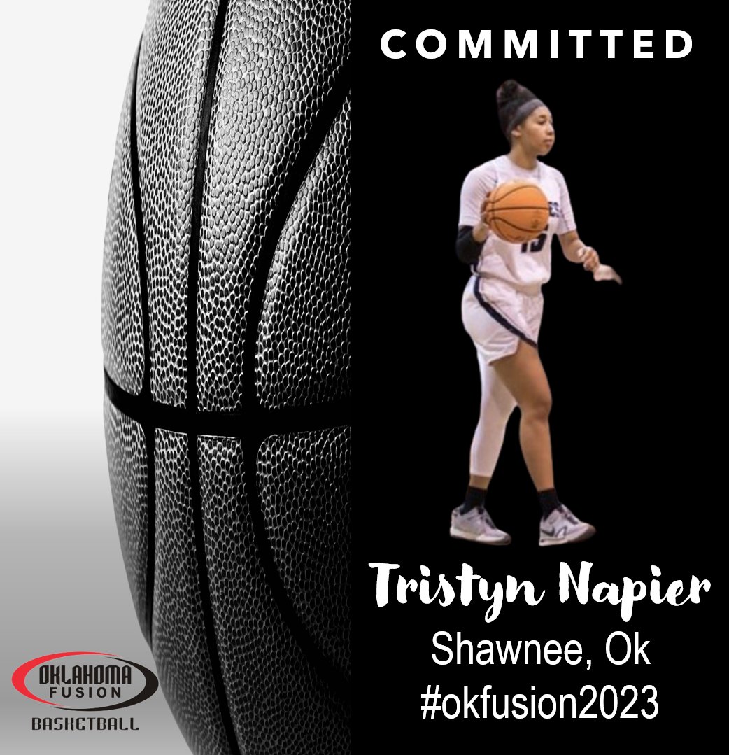 <a href="/ladyfusionhoops/">Oklahoma Lady Fusion</a> is excited to add a stud to its already strong 2023 squad!  Fusion welcomes <a href="/NapierTristyn/">Tristyn Napier</a> from Shawnee, Ok.  Tristyn is an extremely physical guard that knows how to get her teammates the ball but can score on her own when necessary &amp; is an absolute beast on D!