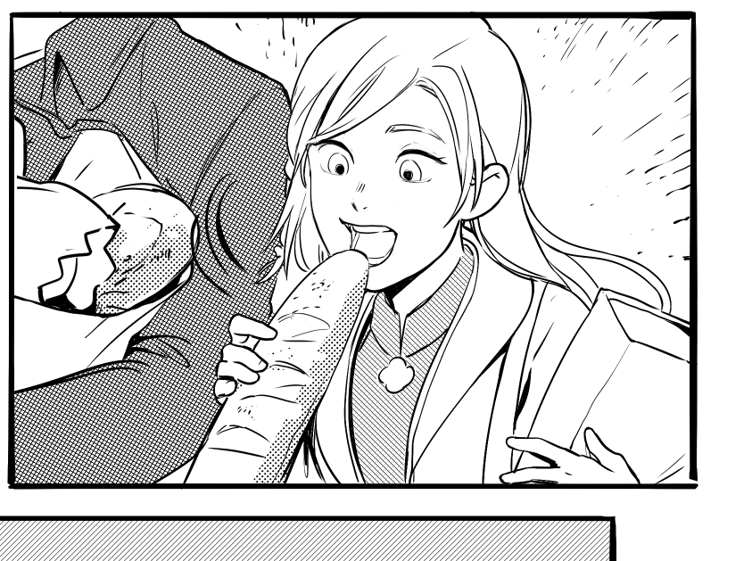Testing manga screentones

OC / Rea loves food 