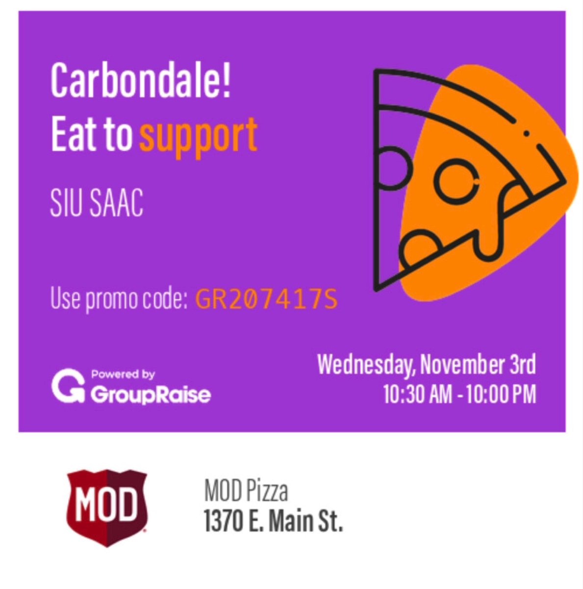 Saluki SAAC tweet media