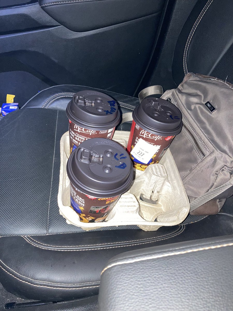 BrickgirLeanne's tweet photo. Late night coffee run to keep @AgFarmer98 and @mark_mccowan going. McDonald’s was the only place open in Goderich at 9:15pm to get coffee. #noTimHortonsopen what’s up with that? https://t.co/Z2Omsh6mEe