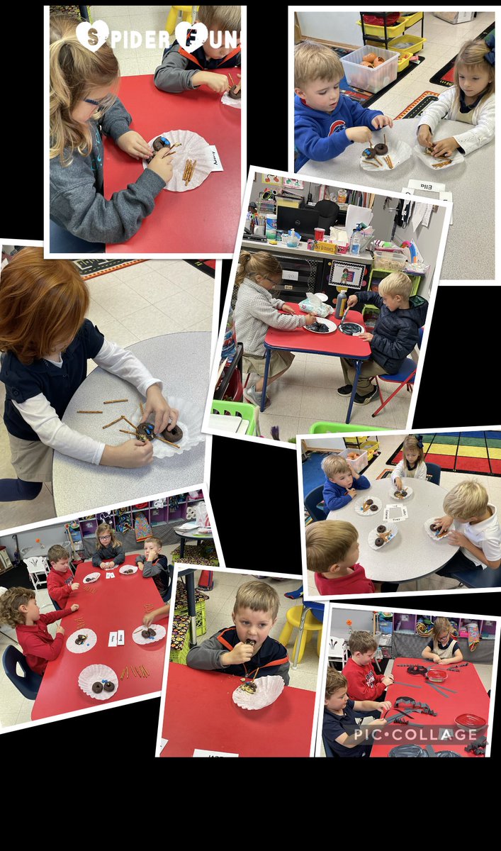 cararussell18's tweet photo. Spiders 🕷 
Spider painting, spider facts and spider snacks! 
We start bats 🦇 tomorrow! ⁦@RossvilleAcad⁩ #rcalearns https://t.co/LFm26Qwn6C