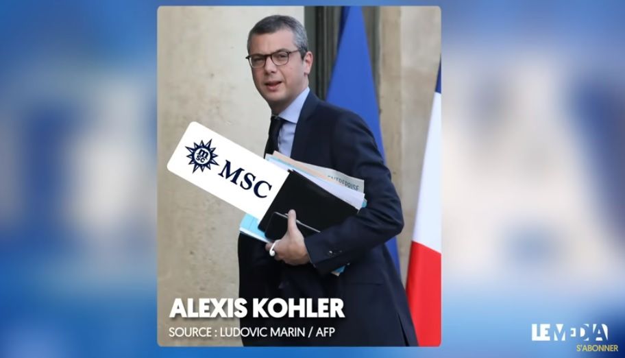 Maatnefer1's tweet photo. #Kohler est N°2 de la Macronie. Il a des liens familiaux avec MSC dont il était dir. financier.Devenu collaborateur de Macron à Bercy il a fait octroyer environ 2 milliards d'argent public à MSC. Macron a voulu étouffer l'enquête d'#Anticor. Voir le doc sur #Blast #JourDeKohler2 https://t.co/uSN43Vc5gm