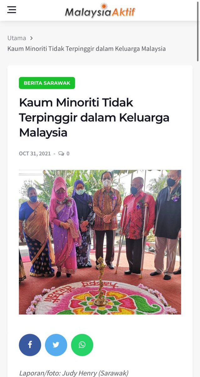 Kerajaan Sarawak progresif dan membangun berpegang kepada dasar sosial yang berteraskan keterangkuman, tidak meminggirkan kaum minoriti dalam Keluarga Malaysia.

Menteri Kebajikan, Kesejahteraan Komuniti, Wanita, Keluarga dan Pembangunan Kanak-Kanak (KWKPK) -